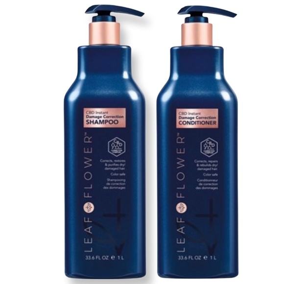 Leaf and flower Other - Leaf and Flower Instant Damage Correction Shampoo & Conditioner (liter each)